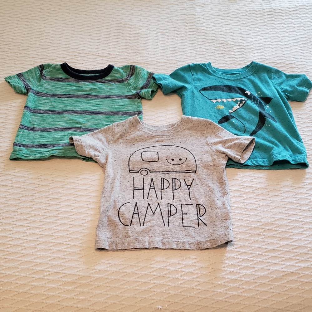 Jumping Beans Lot of 3 18 Months Boys Shirts